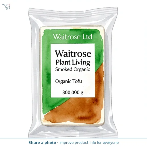 Waitrose Plant Living Smoked Organic Tofu