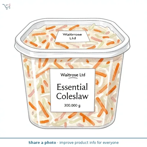 Waitrose Essential Coleslaw