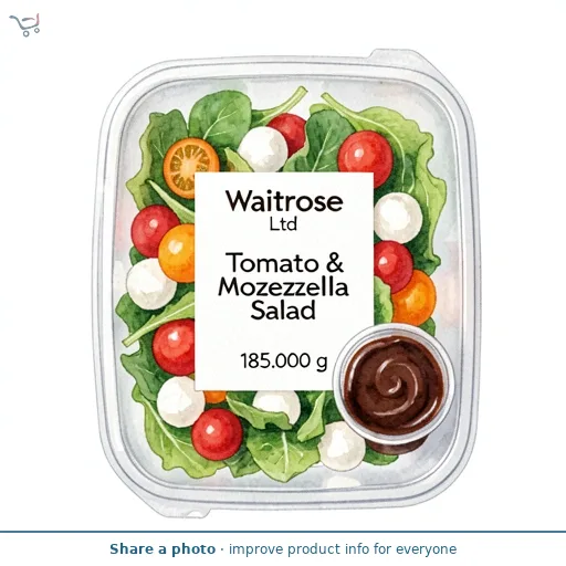 Waitrose Tomato & Mozzarella Salad