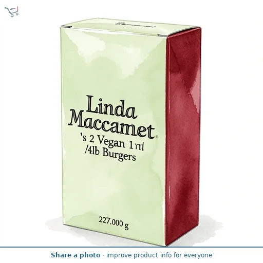 Linda McCartney's 2 Vegan 1\u002F4lb Burgers