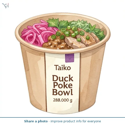 Taiko Duck Poke Bowl