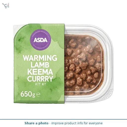 ASDA Warming Lamb Keema Curry Kit 650g