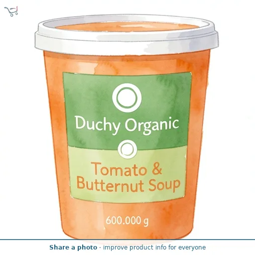 Duchy Organic Tomato & Butternut Soup