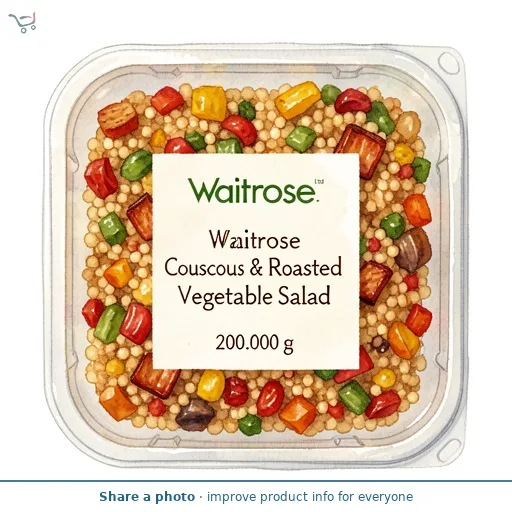 Waitrose Couscous & Roasted Vegetable Salad