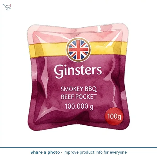 Ginsters Smokey BBQ Beef Pocket