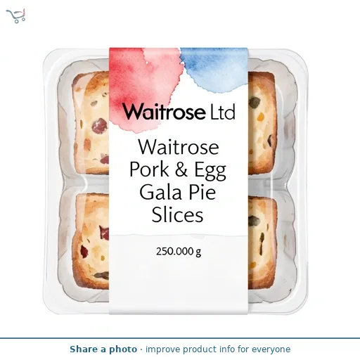 Waitrose Pork & Egg Gala Pie Slices
