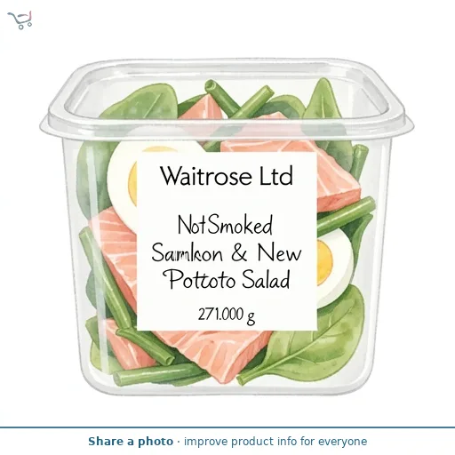 Waitrose No.1 Hot Smoked Salmon & New Potato Salad