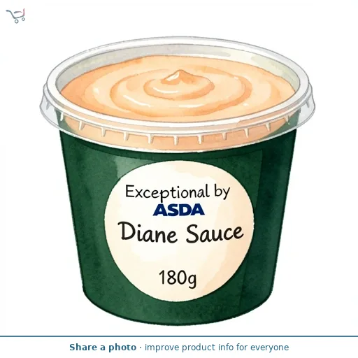 Exceptional by ASDA Diane Sauce 180g