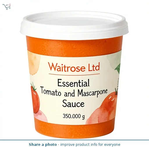 Waitrose Essential Tomato and Mascarpone Sauce