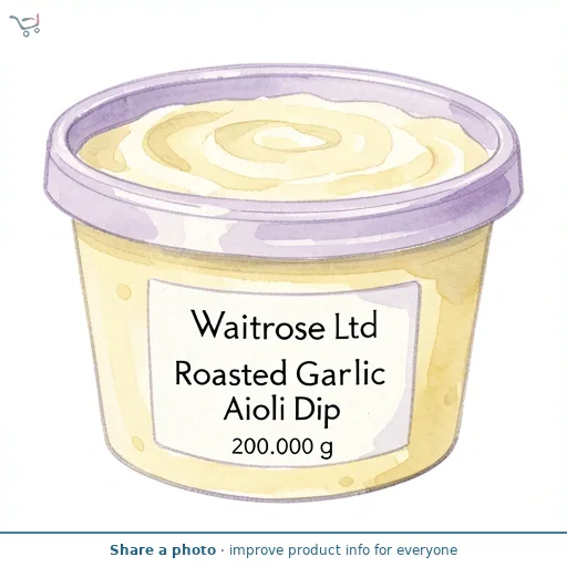 Waitrose Roasted Garlic Aioli Dip