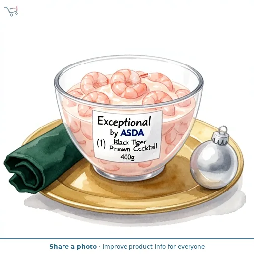 Exceptional by ASDA (1) Black Tiger Prawn Cocktail 400g