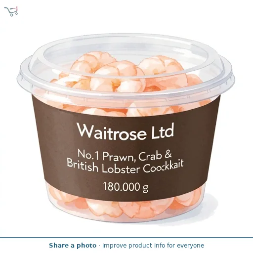 Waitrose No.1 Prawn, Crab & British Lobster Cocktail