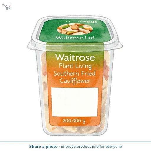 Waitrose Plant Living Southern Fried Cauliflower