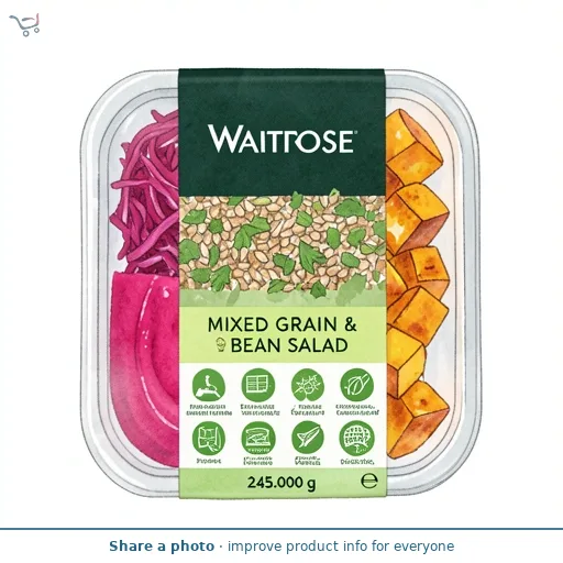 Waitrose Mixed Grain & Bean Salad