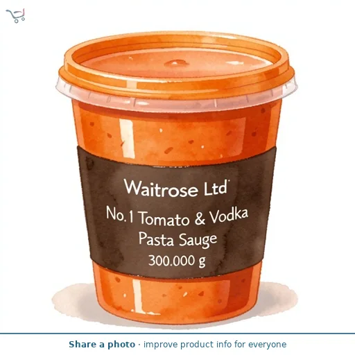Waitrose No.1 Tomato & Vodka Pasta Sauce