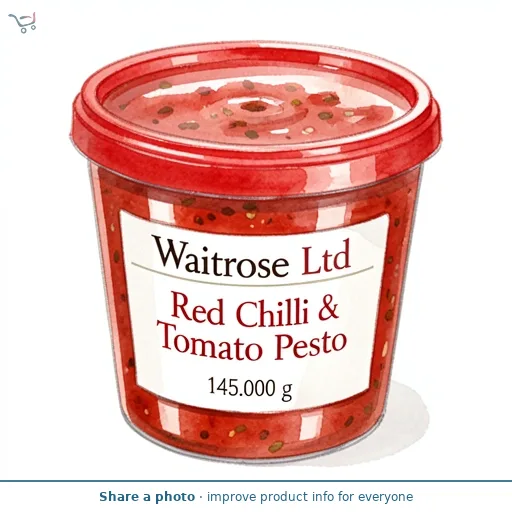 Waitrose Red Chilli & Tomato Pesto