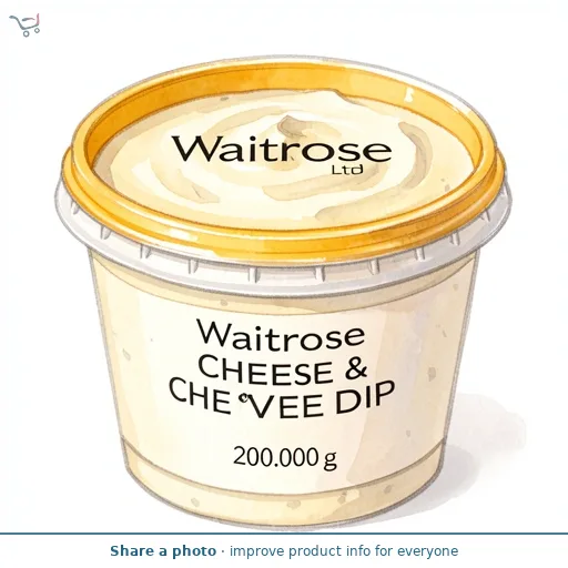 Waitrose Cheese & Chive Dip