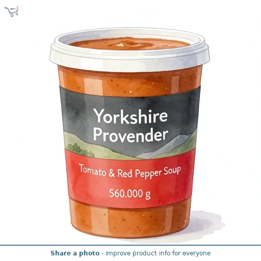 Yorkshire Provender Tomato & Red Pepper Soup & Wensleydale 560G