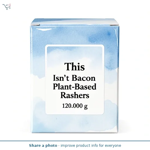 This Isn't Bacon Plant-Based Rashers 120g