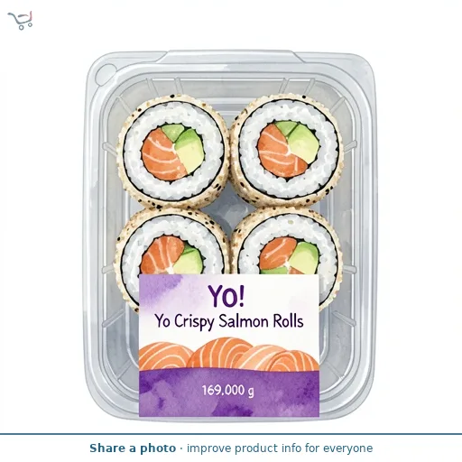 Yo Crispy Salmon Rolls 