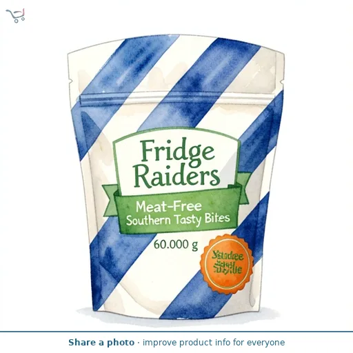 Fridge Raiders Meat-Free Southern Style Tasty Bites 60g