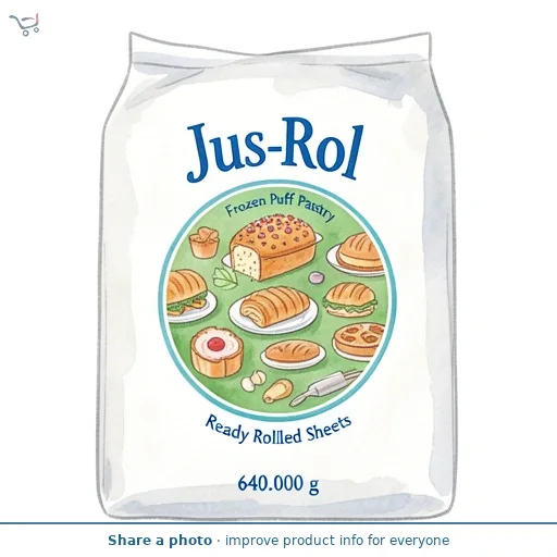 Jus-Rol Ready Rolled Puff Pastry Sheets 2x320g