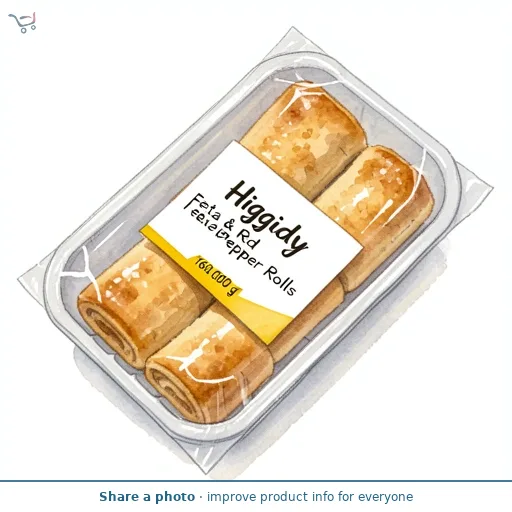Higgidy Feta & Red Pepper Mini Rolls 160G