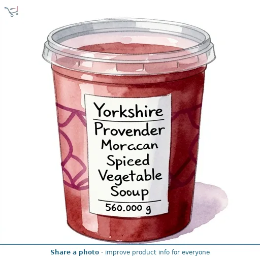 Yorkshire Provender Moroccan Spiced Vegetable Soup