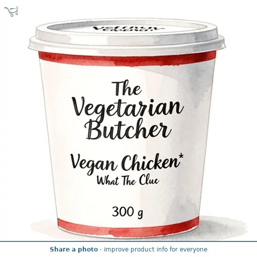 The Vegetarian Butcher What the Cluck Vegan Chicken Chunks Pieces