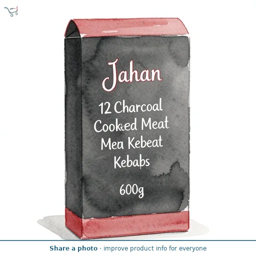 Jahan Charcoal Cooked Meat Kebabs x12 600g