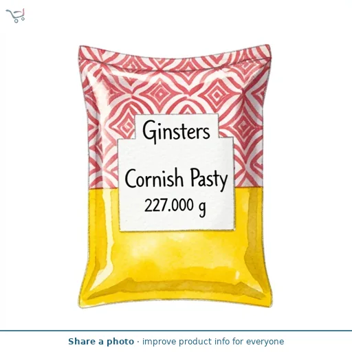 Ginsters Cornish Pasty, 227g