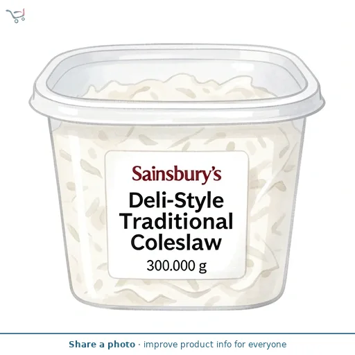 Sainsbury's Deli-Style Traditional Coleslaw 300g