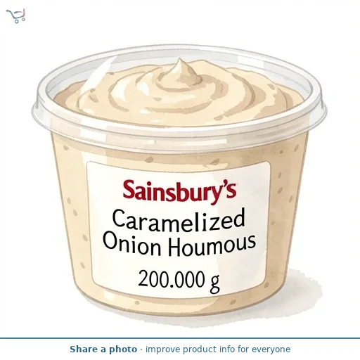 Sainsbury's Caramelised Onion Houmous 200g