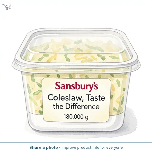 Sainsbury's Coleslaw, Taste the Difference 180g