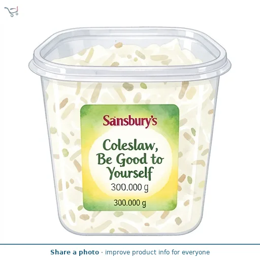 Sainsbury's Coleslaw, Be Good to Yourself 300g