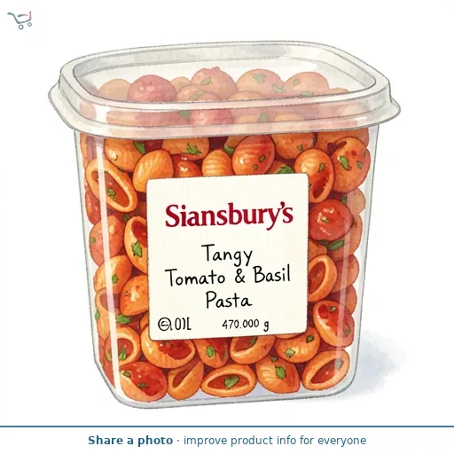 Sainsbury's Tangy Tomato & Basil Pasta 470g