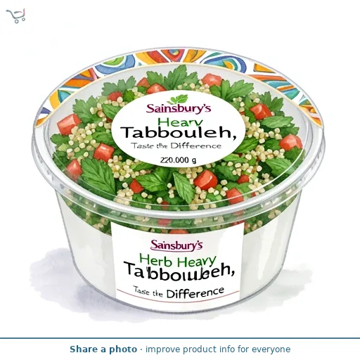 Sainsbury's Herb Heavy Tabbouleh, Taste the Difference 220g