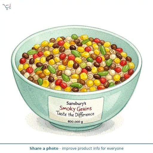 Sainsbury's Smoky Grains Salad, Taste the Difference 800g