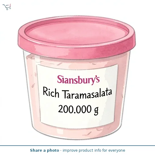 Sainsbury's Rich Taramasalata 200g