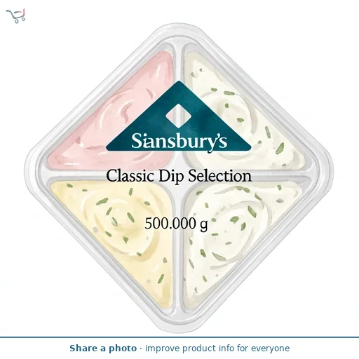 Sainsbury's Classic Dip Selection 500g