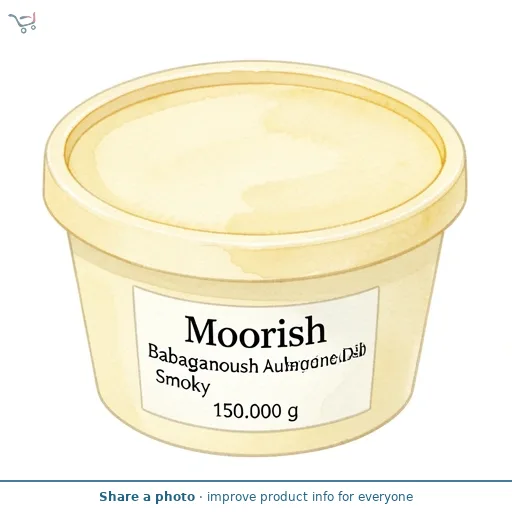 Moorish Babaganoush Smoky Aubergine Dip 150g