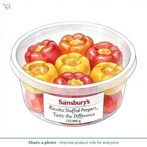 Sainsbury's Ricotta Stuffed Peppers, Taste the Difference 125g
