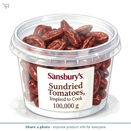 Sainsbury's Sundried Tomatoes, Inspired to Cook 100g