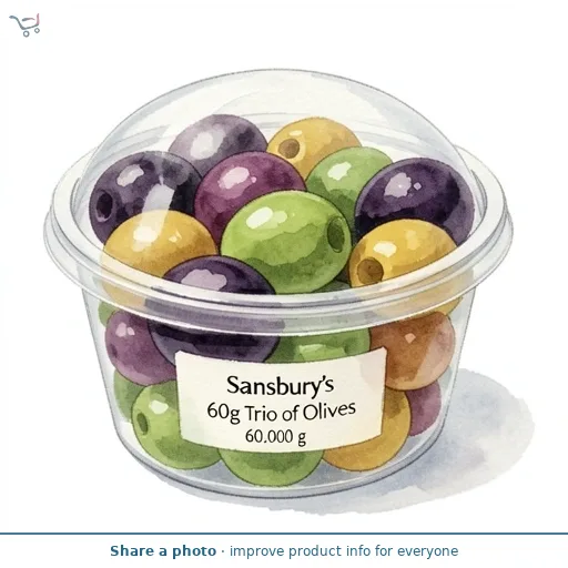 Sainsbury's 60g Trio of Olives