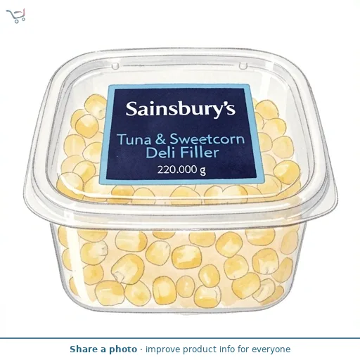 Sainsbury's Tuna & Sweetcorn Deli Filler 220g