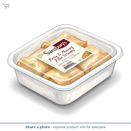 Sainsbury's Feta & Honey Filo Straws, Limited Edition, Taste the Difference 130g