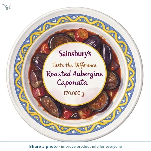 Sainsbury's Taste the Difference Roasted Aubergine Caponata 170g