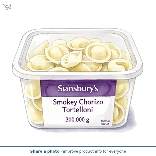Sainsbury's Smokey Chorizo Tortelloni 300g