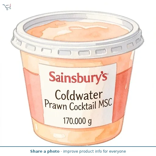 Sainsbury's Coldwater Prawn Cocktail MSC 170g