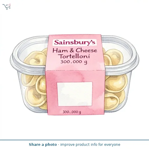 Sainsbury's Ham & Cheese Tortelloni 300g